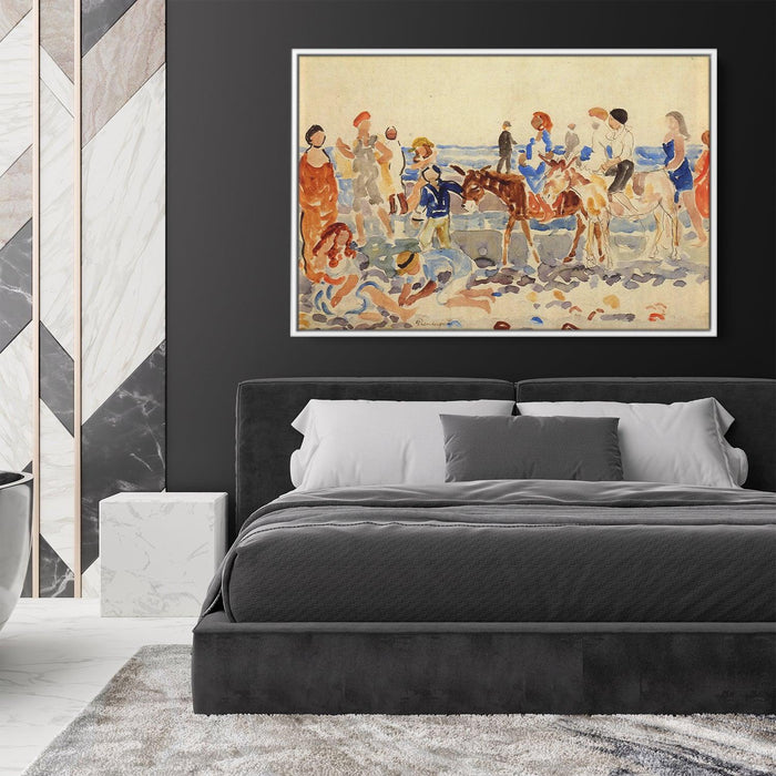 The Donkey Driver by Maurice Prendergast - Canvas Artwork