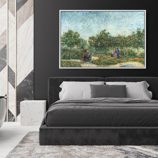 The Voyer d'Argenson Park in Asnieres by Vincent van Gogh - Canvas Artwork