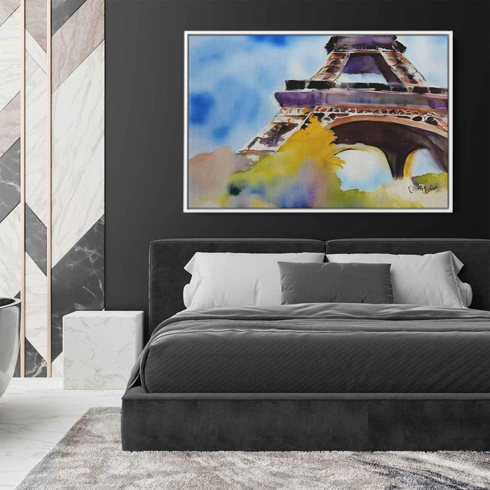 Watercolor Eiffel Tower #137 - Kanvah