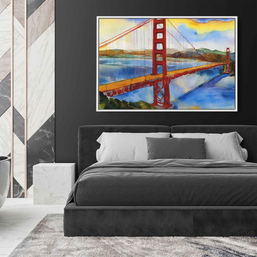 Watercolor Golden Gate Bridge #109 - Kanvah