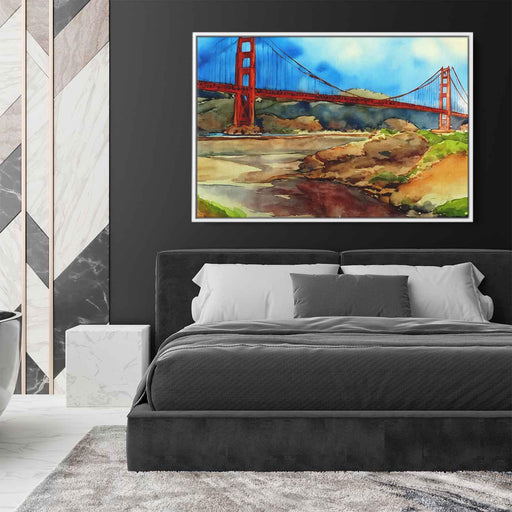 Watercolor Golden Gate Bridge #119 - Kanvah