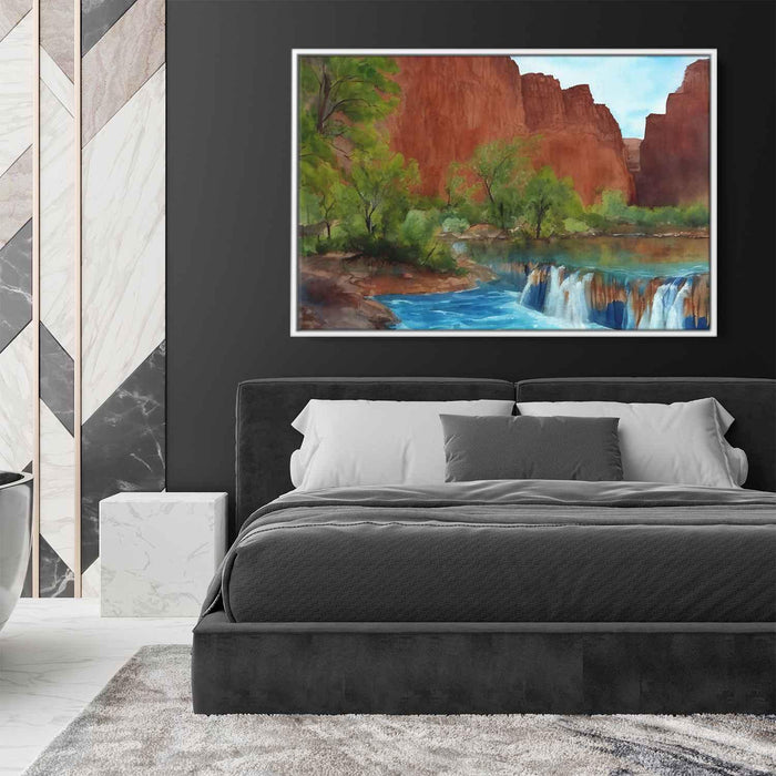 Watercolor Havasu Falls #104 - Kanvah