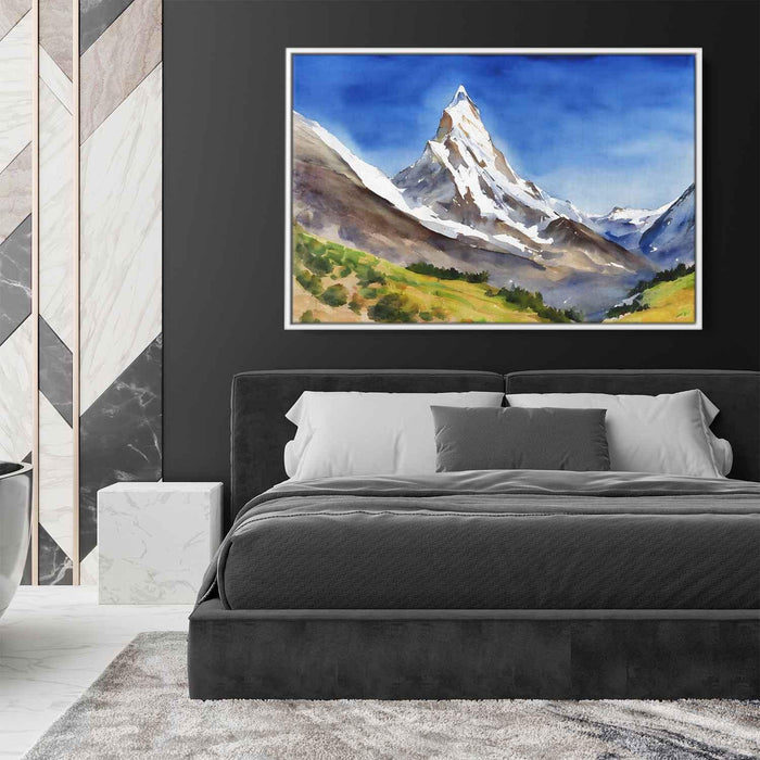Watercolor Matterhorn #116 - Kanvah