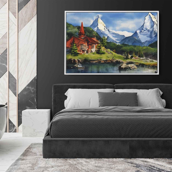 Watercolor Matterhorn #119 - Kanvah