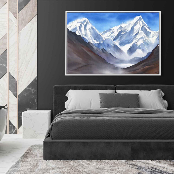 Watercolor Mount Everest #116 - Kanvah