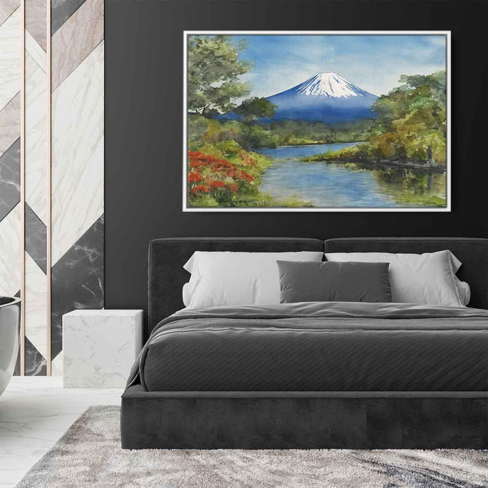 Watercolor Mount Fuji #119 - Kanvah