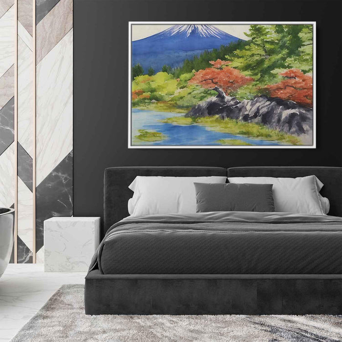 Watercolor Mount Fuji #125 - Kanvah