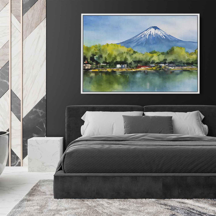 Watercolor Mount Fuji #129 - Kanvah