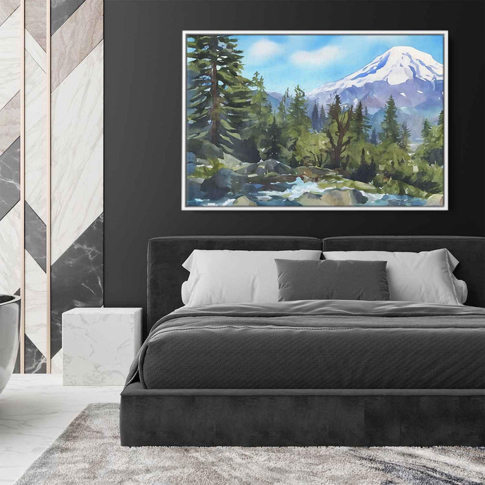 Watercolor Mount Rainier #125 - Kanvah