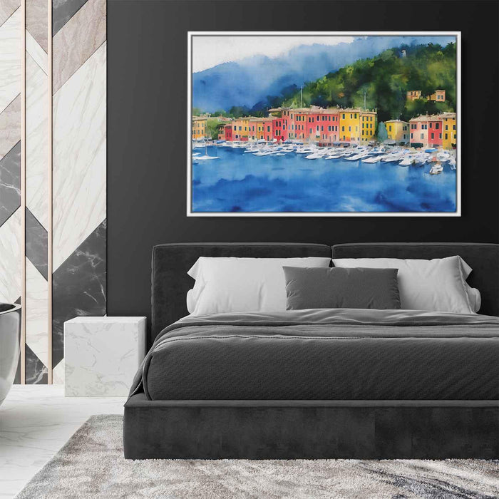 Watercolor Portofino #109 - Kanvah