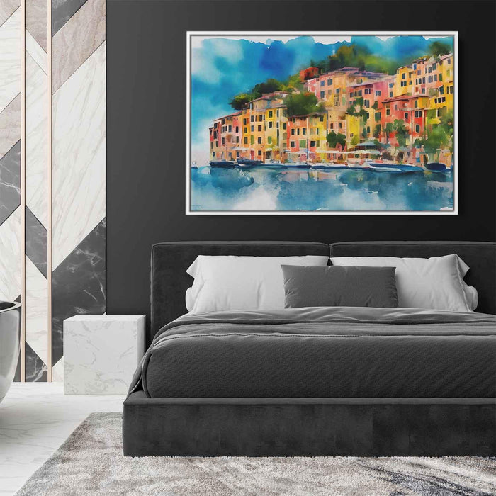 Watercolor Portofino #120 - Kanvah