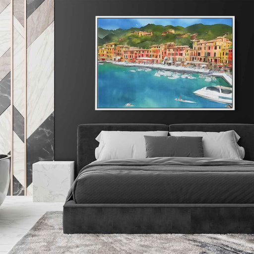 Watercolor Portofino #125 - Kanvah