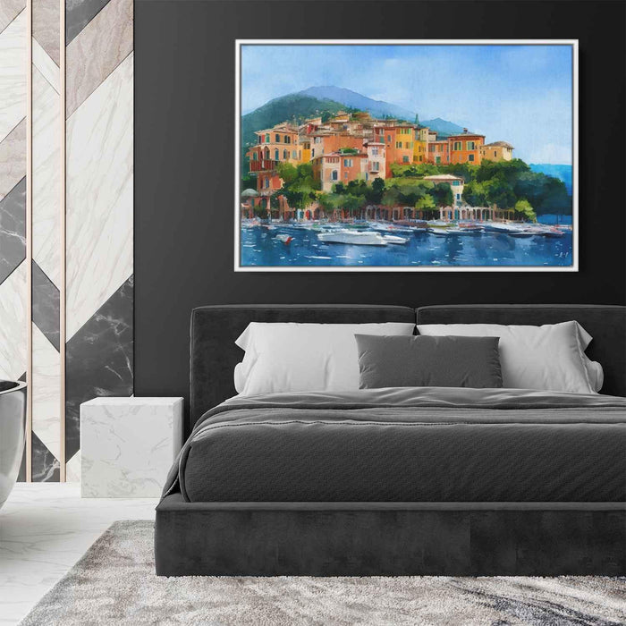Watercolor Portofino #138 - Kanvah