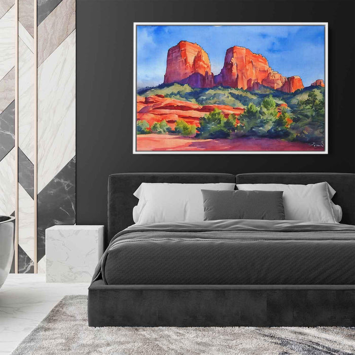 Watercolor Sedona Red Rocks #120 - Kanvah