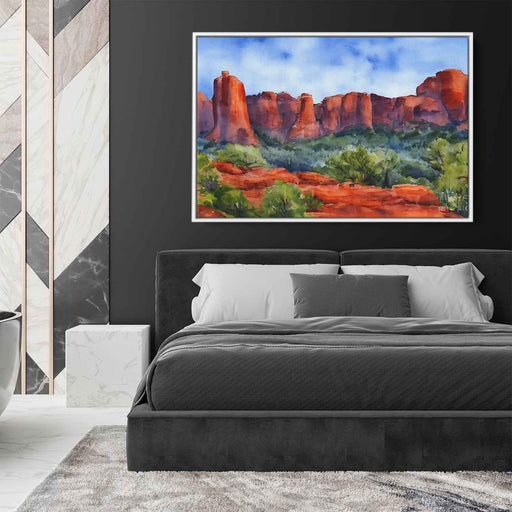 Watercolor Sedona Red Rocks #125 - Kanvah