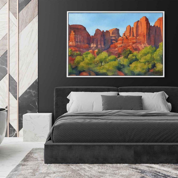 Watercolor Sedona Red Rocks #129 - Kanvah