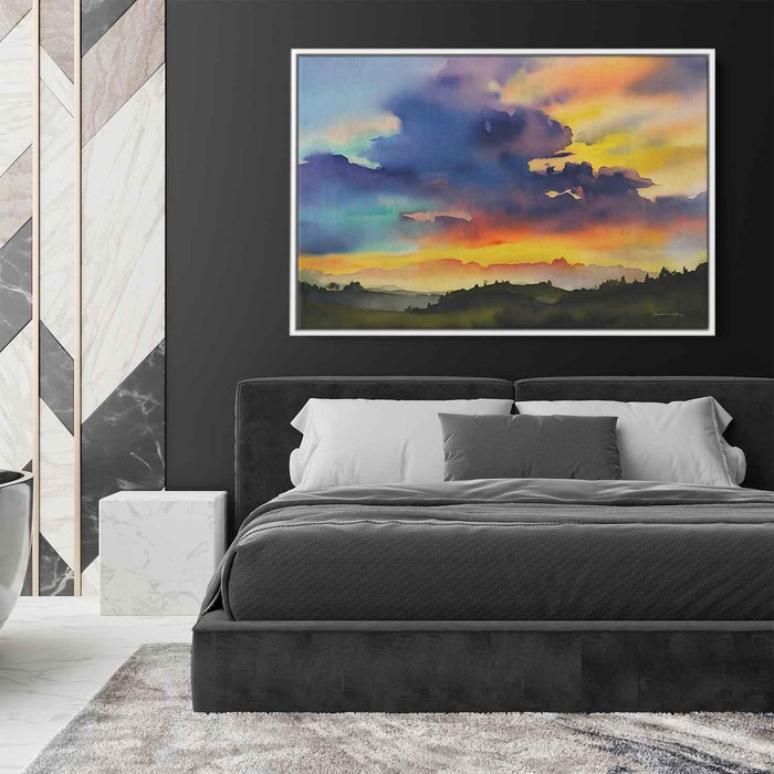 Watercolor Sunset #137 - Kanvah