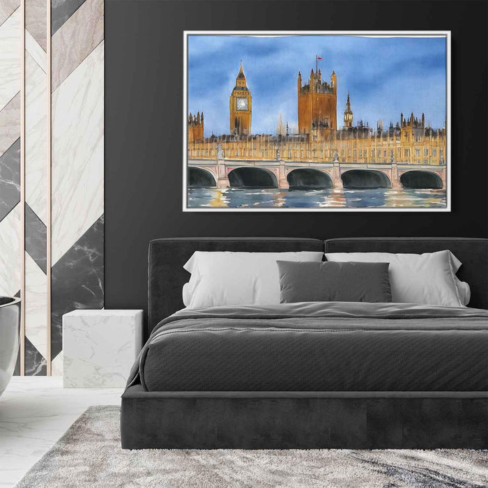 Watercolor Palace of Westminster #129 - Kanvah