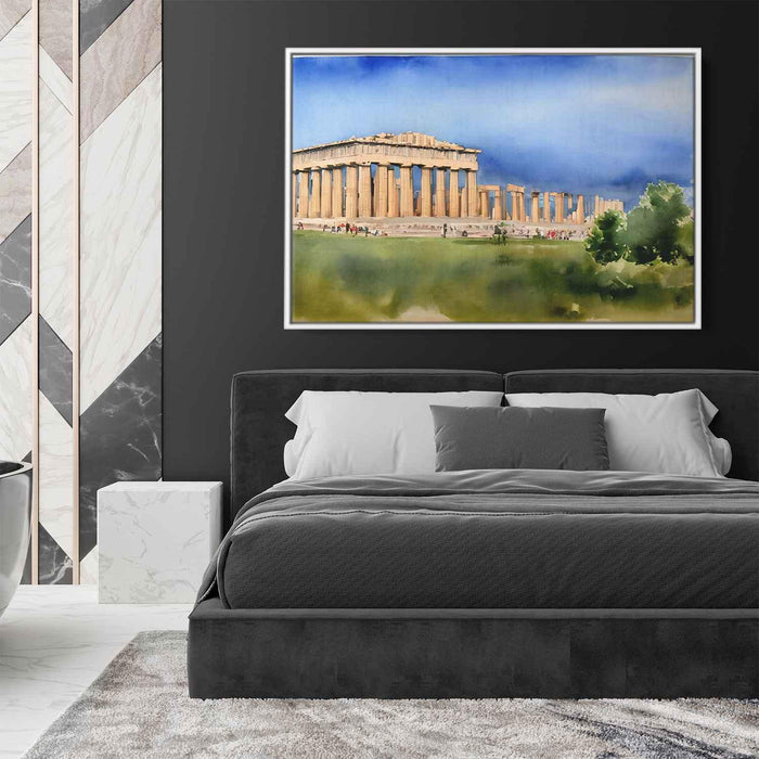 Watercolor Parthenon #119 - Kanvah