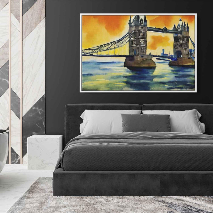 Watercolor Tower Bridge #125 - Kanvah