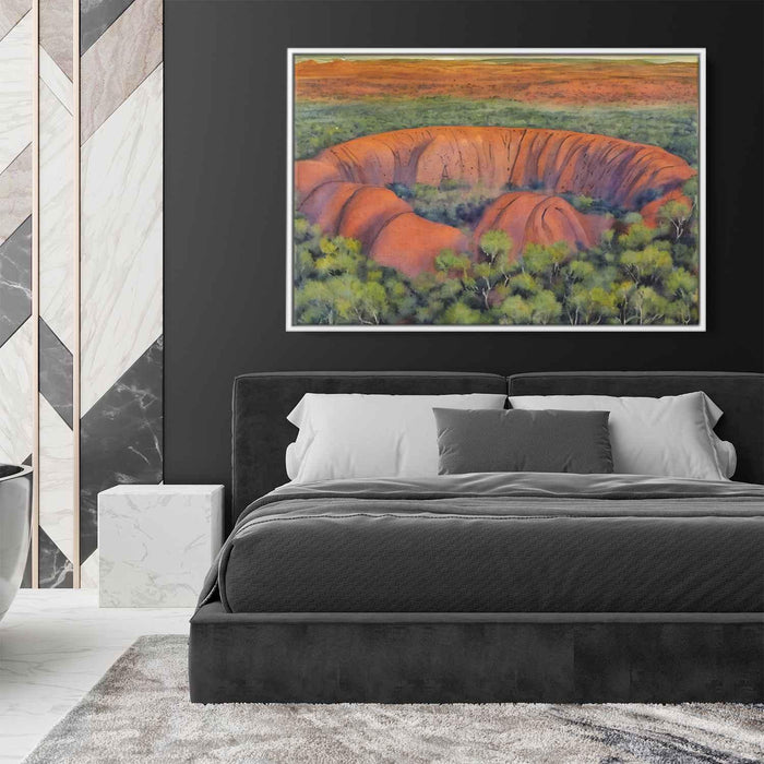 Watercolor Uluru #104 - Kanvah