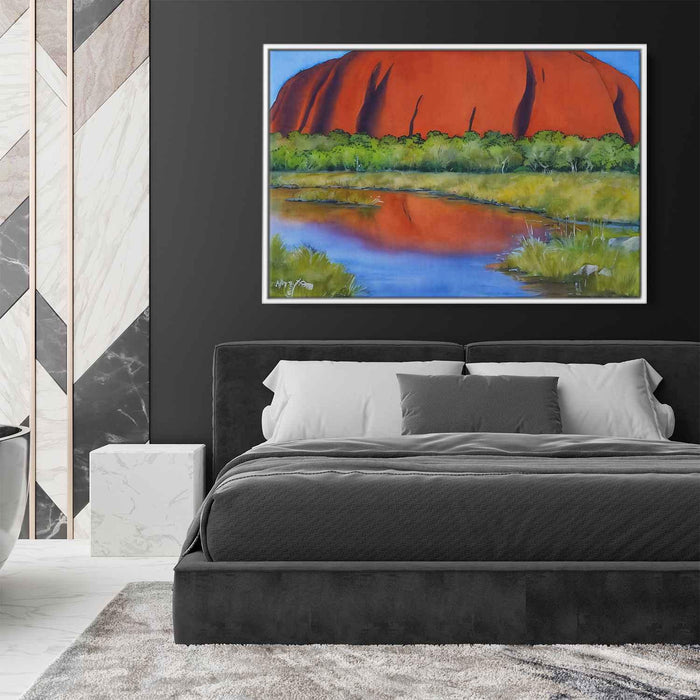 Watercolor Uluru #116 - Kanvah