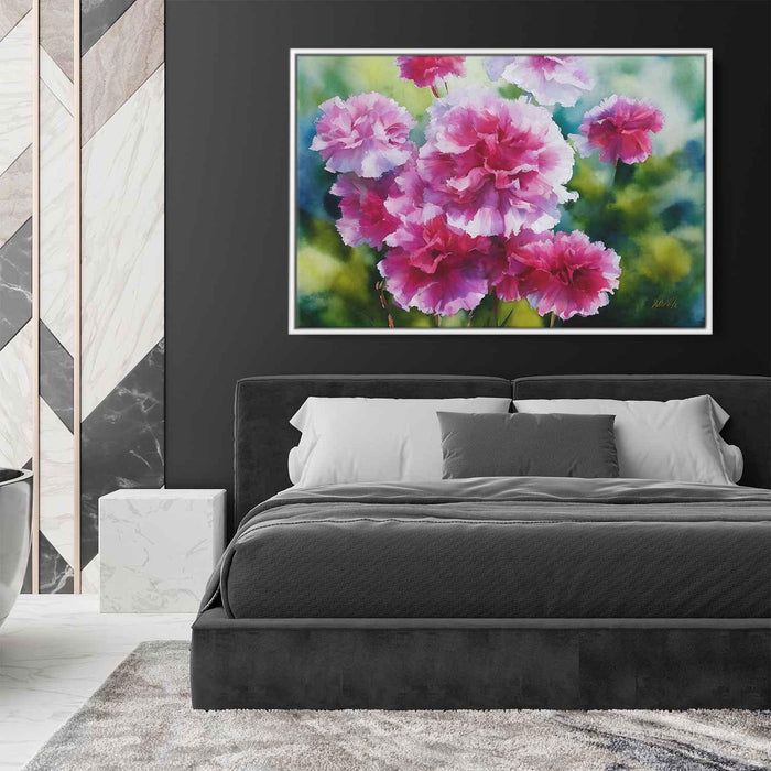 Watercolour Painting Carnations #141 - Kanvah