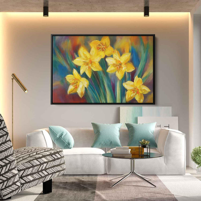Abstract Daffodils #109 - Kanvah