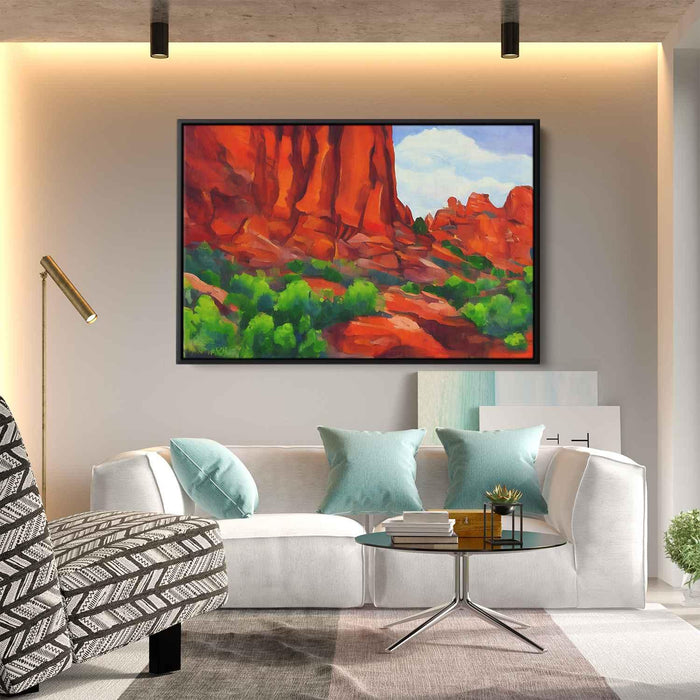 Abstract Sedona Red Rocks #120 - Kanvah