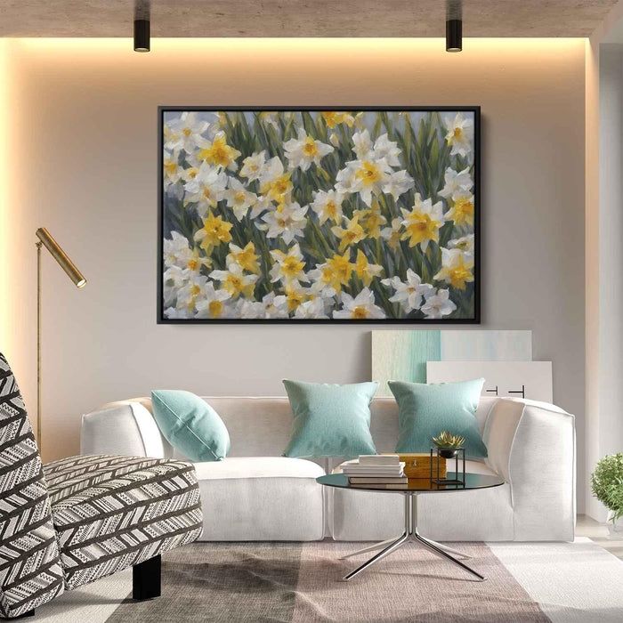 Contemporary Oil Daffodils #119 - Kanvah