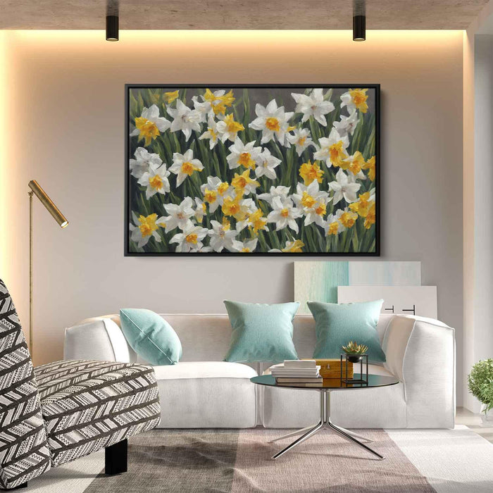 Contemporary Oil Daffodils #137 - Kanvah