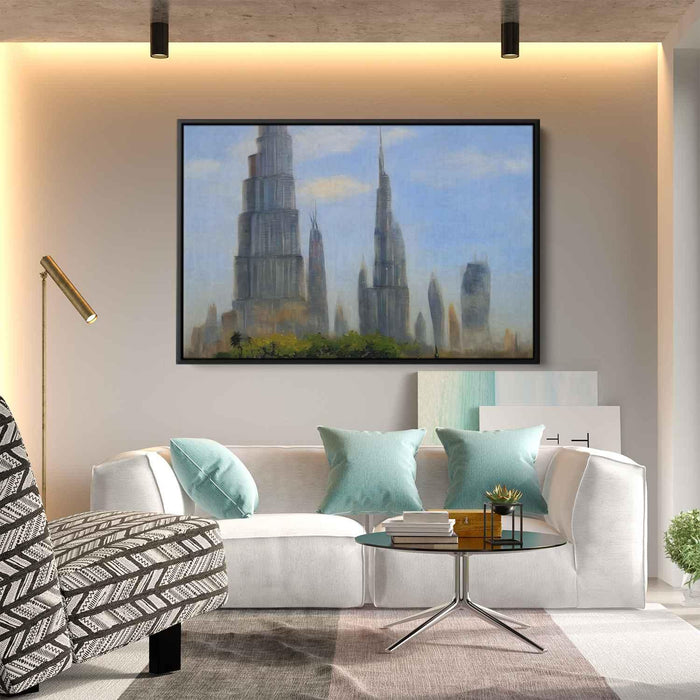 Impressionism Burj Khalifa #109 - Kanvah