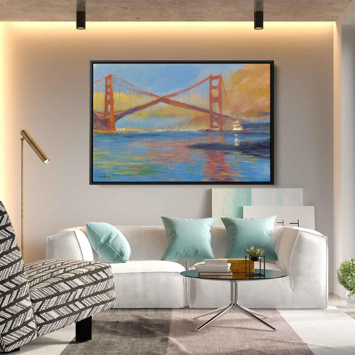 Impressionism Golden Gate Bridge #116 - Kanvah