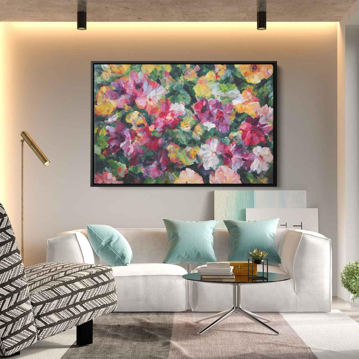 Realistic Oil Tropical Flowers #104 - Kanvah