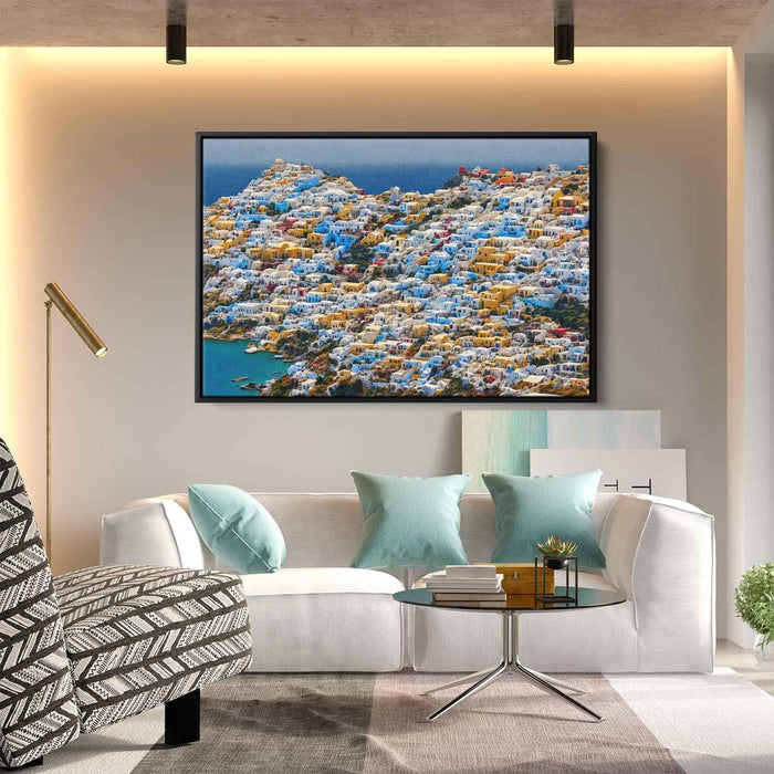 Abstract Santorini #120 - Kanvah