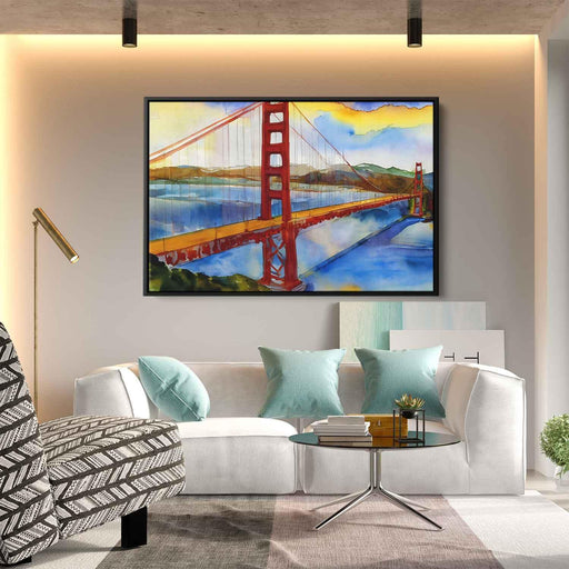 Watercolor Golden Gate Bridge #109 - Kanvah