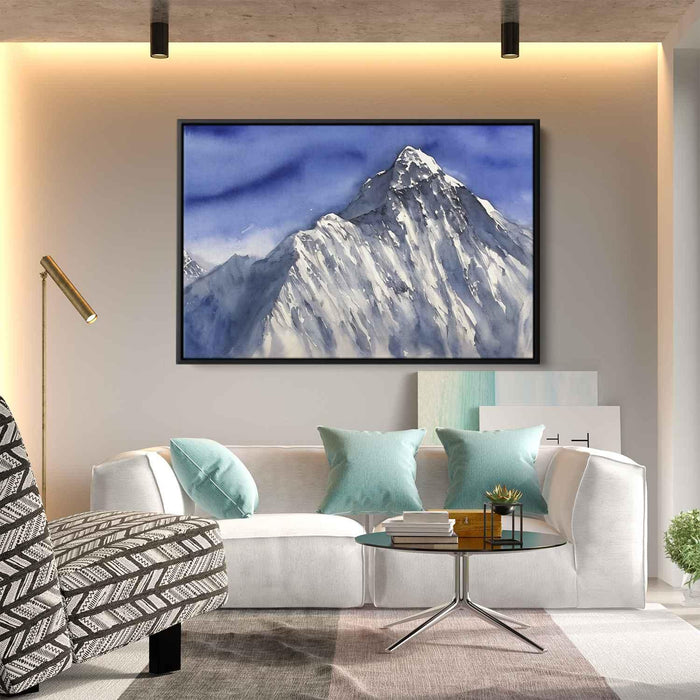 Watercolor Mount Everest #119 - Kanvah