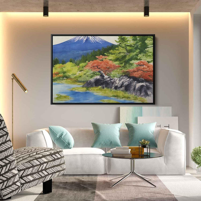 Watercolor Mount Fuji #125 - Kanvah