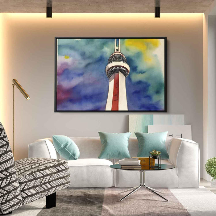 Watercolor CN Tower #116 - Kanvah