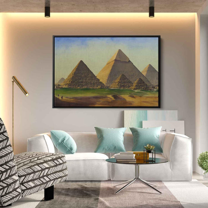 Watercolor Pyramids of Giza #109 - Kanvah