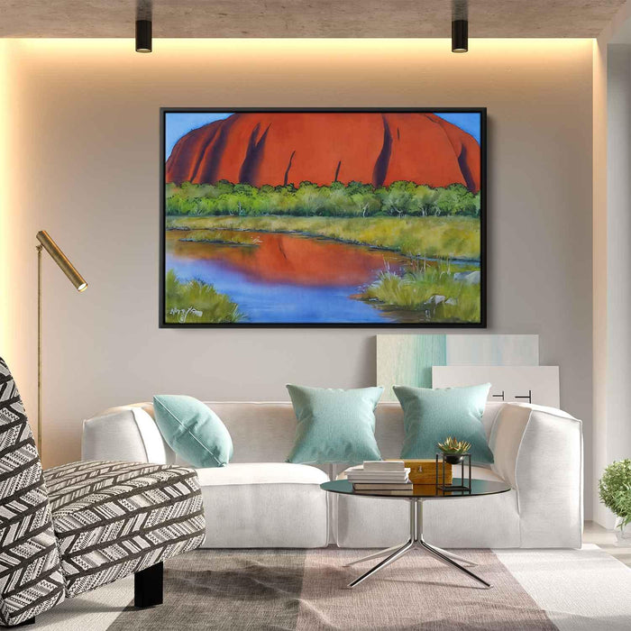 Watercolor Uluru #116 - Kanvah