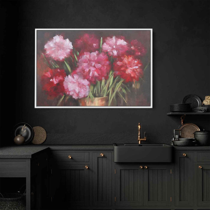 Abstract Carnations #121 - Kanvah