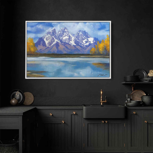 Abstract Grand Tetons #121 - Kanvah