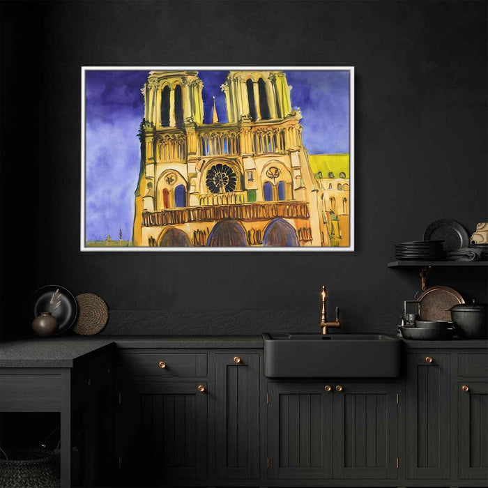 Abstract Notre Dame Cathedral #101 - Kanvah