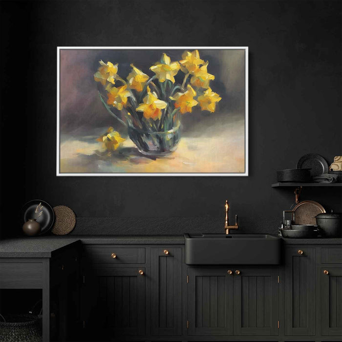 Abstract Daffodils #101 - Kanvah