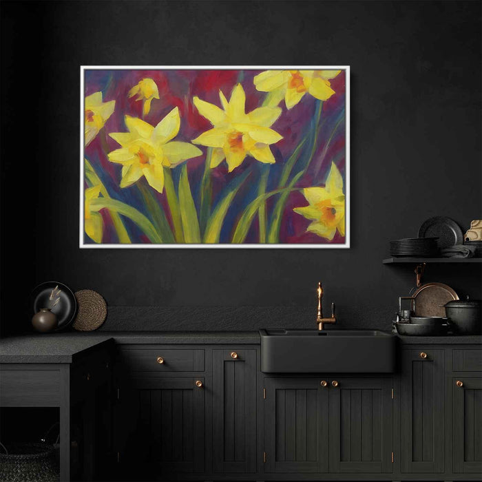 Abstract Daffodils #121 - Kanvah