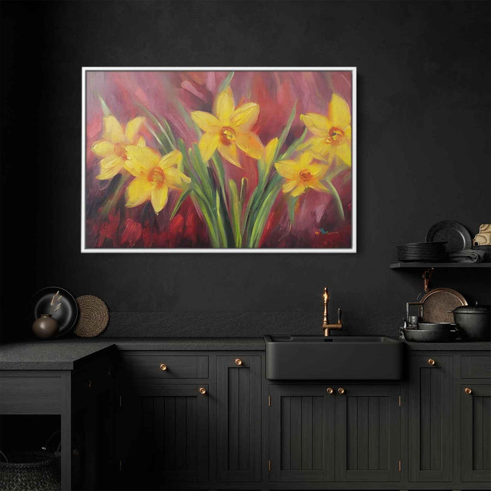 Abstract Daffodils #132 - Kanvah