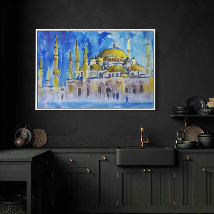 Abstract Blue Mosque #130 - Kanvah