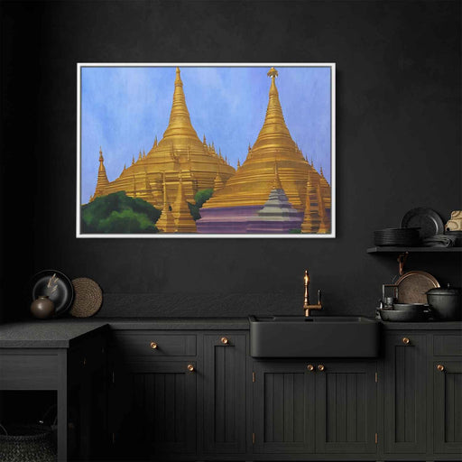 Abstract Shwedagon Pagoda #130 - Kanvah