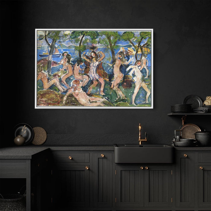 Bathers by Maurice Prendergast - Canvas Artwork